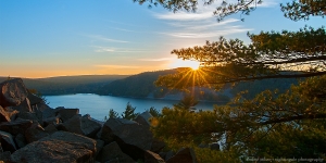 Devil's Lake Sunset